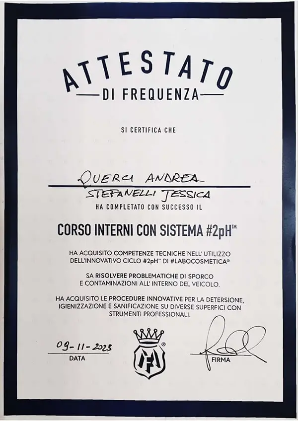 Certificato 2ph